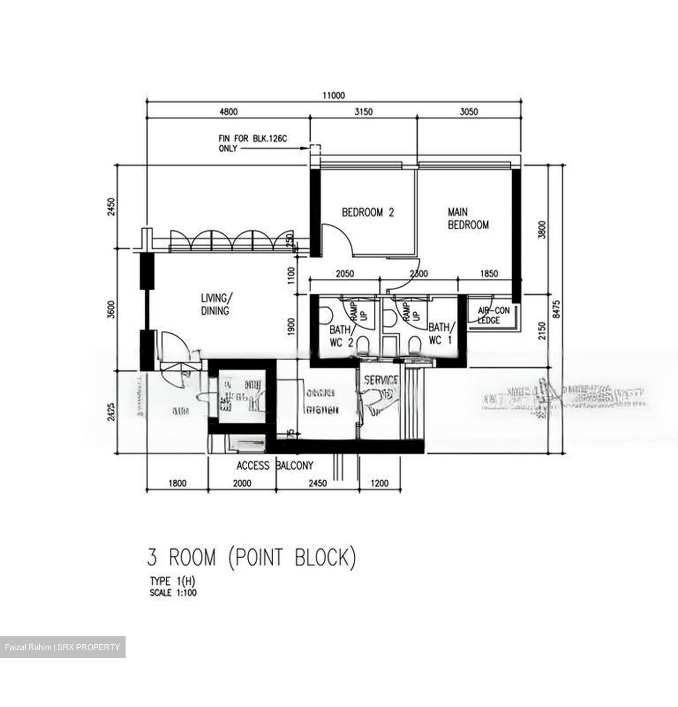 Blk 127C Kim Tian Green (Bukit Merah), HDB 3 Rooms #478588871